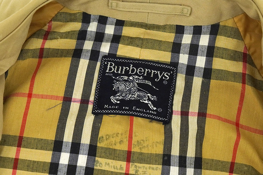 バーバリーズ　バルマカーンコート　ライナー付き　ベージュ BURBERRY 古着 バーバリー Burberry's ライナー付き ステン