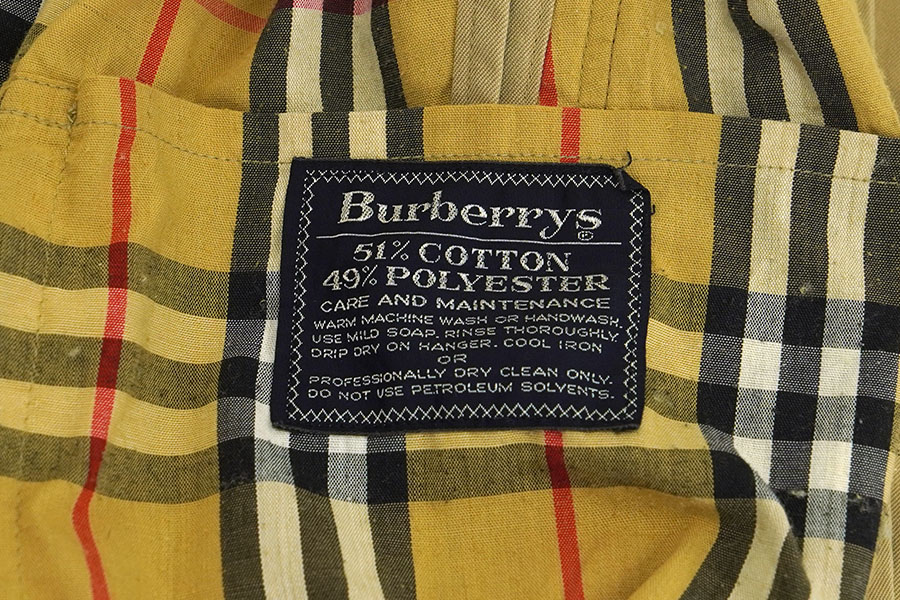 【超希少】バーバリー 丸善別注 バルマカーンコート チェック裏地 英国製 希少品 バーバリー 80年代 イングランド製 バルマカーンコート