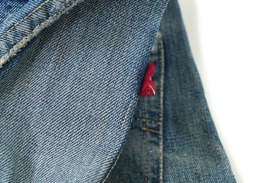 40's Levi's 501XX 片面 レザーパッチ デニムパンツ 味あり渋雰囲気