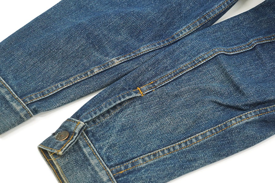 70's LEVI'S 70505 スモールe デニムジャケット 濃紺 表記(42
