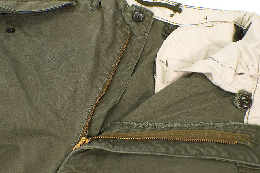 50's U.S.ARMY M-51 フィールドパンツ 表記(MEDIUM SHORT