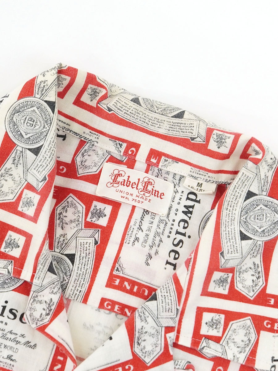 PRO CLUB Budweiser 総柄ブルゾン 短丈 PRO CLUB Budweiser 総柄ブルゾン 短丈