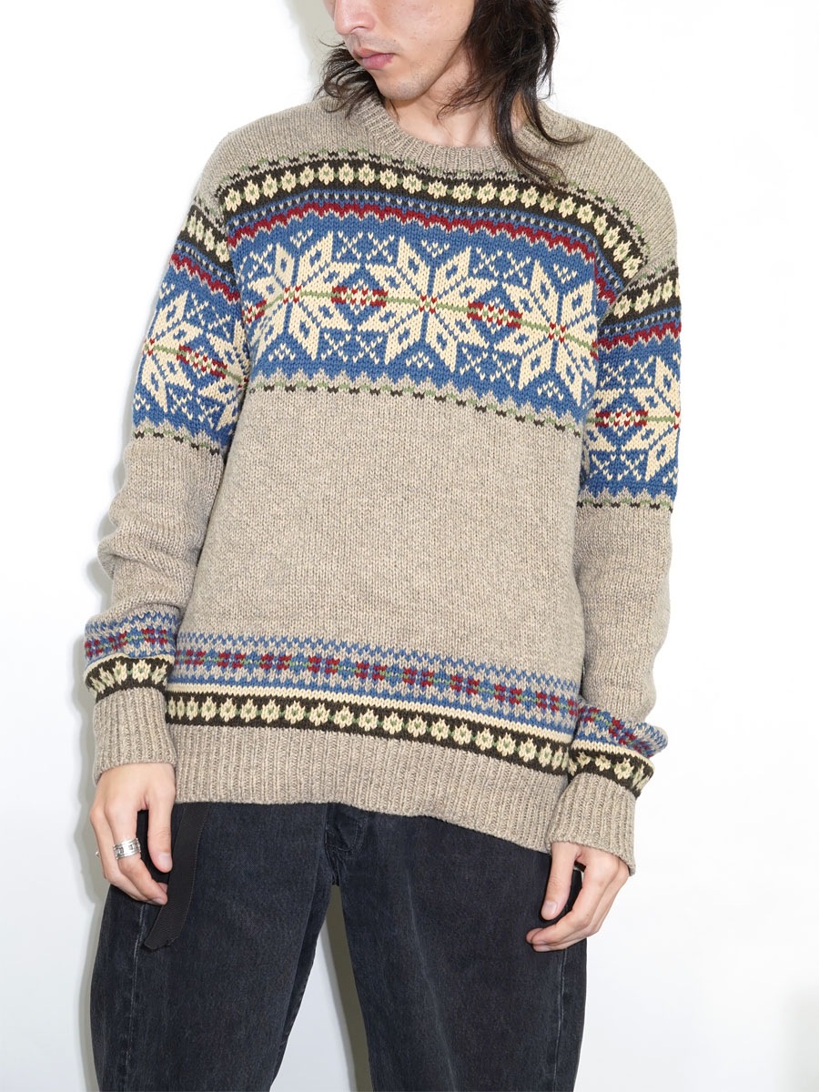 新品　ラルフローレン　ダルメシアン　コットンニットセーター 新品 ラルフローレン ダルメシアン コットンニットセーター