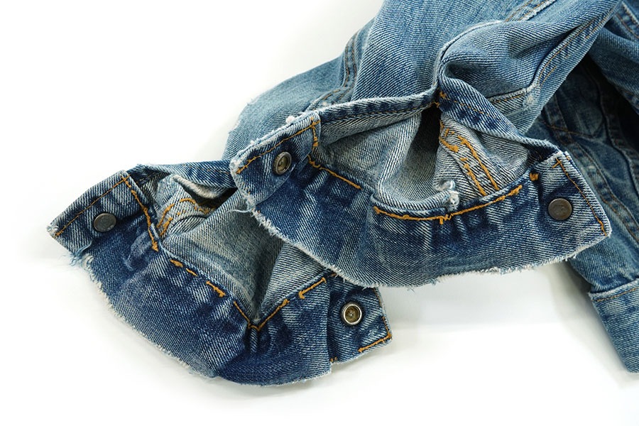 70's Levi's 70805 フルスナップ デニムジャケット 良雰囲気