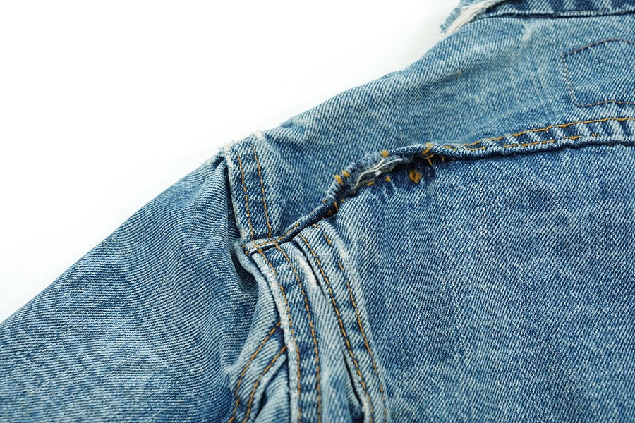 70's Levi's 70805 フルスナップ デニムジャケット 良雰囲気