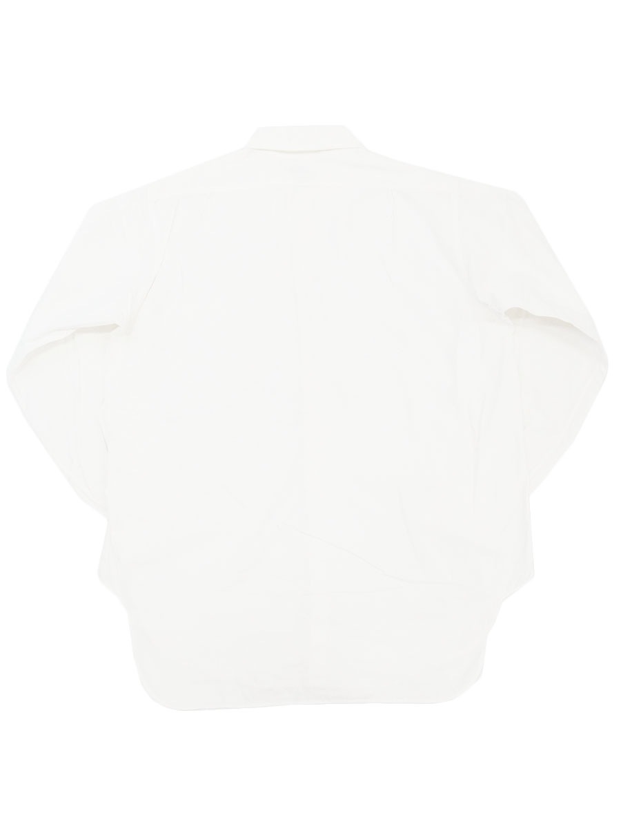 60'S MANHATTAN LONG SLEEVE BUTTON DOWN SHIRT WHITE (SIZE.15 1/2
