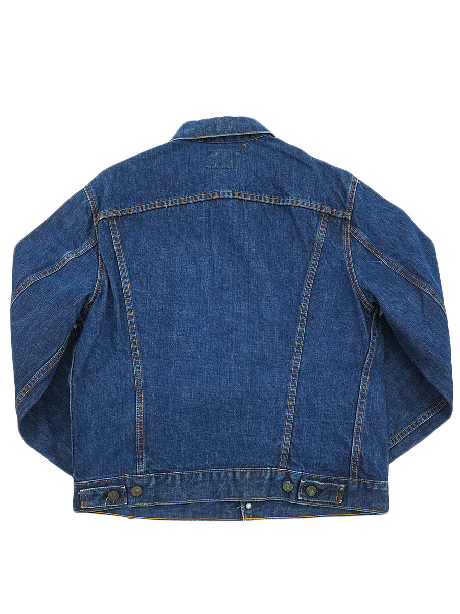 【極美品】60's Levi's 70505 Big-E デニムジャケット 38 60's Levi's 70505 BIG-E デニムジャケット 良雰囲気 実寸(40位