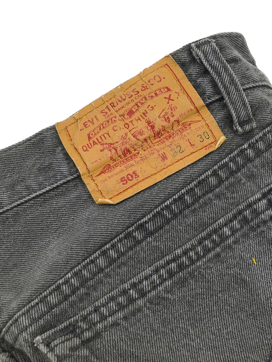 90's～ LEVI'S 501 ブラックデニムパンツ 表記(W32 L30) USA製