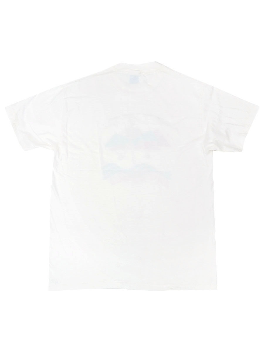 90's Hanes ''BONE TO BE WILD'' プリントTシャツ ホワイト 表記