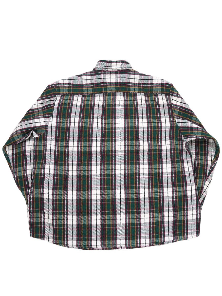 90's FIVEBROTHER 好配色チェック柄 フランネルシャツ 表記(2XL)