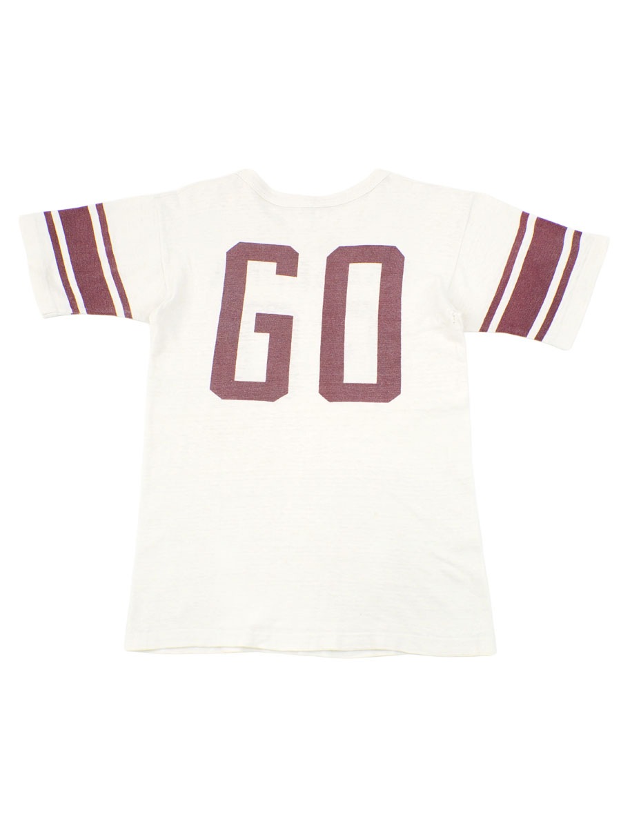 60s champion ランタグ フットボール 染み込み M 60s champion ランタグ フットボール 染み込み M