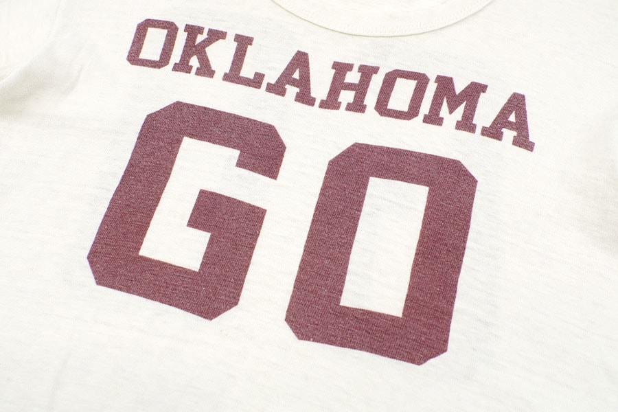 60's ランタグ チャンピオン ''OKLAHOMA GO'' 両面染み込み 袖ライン