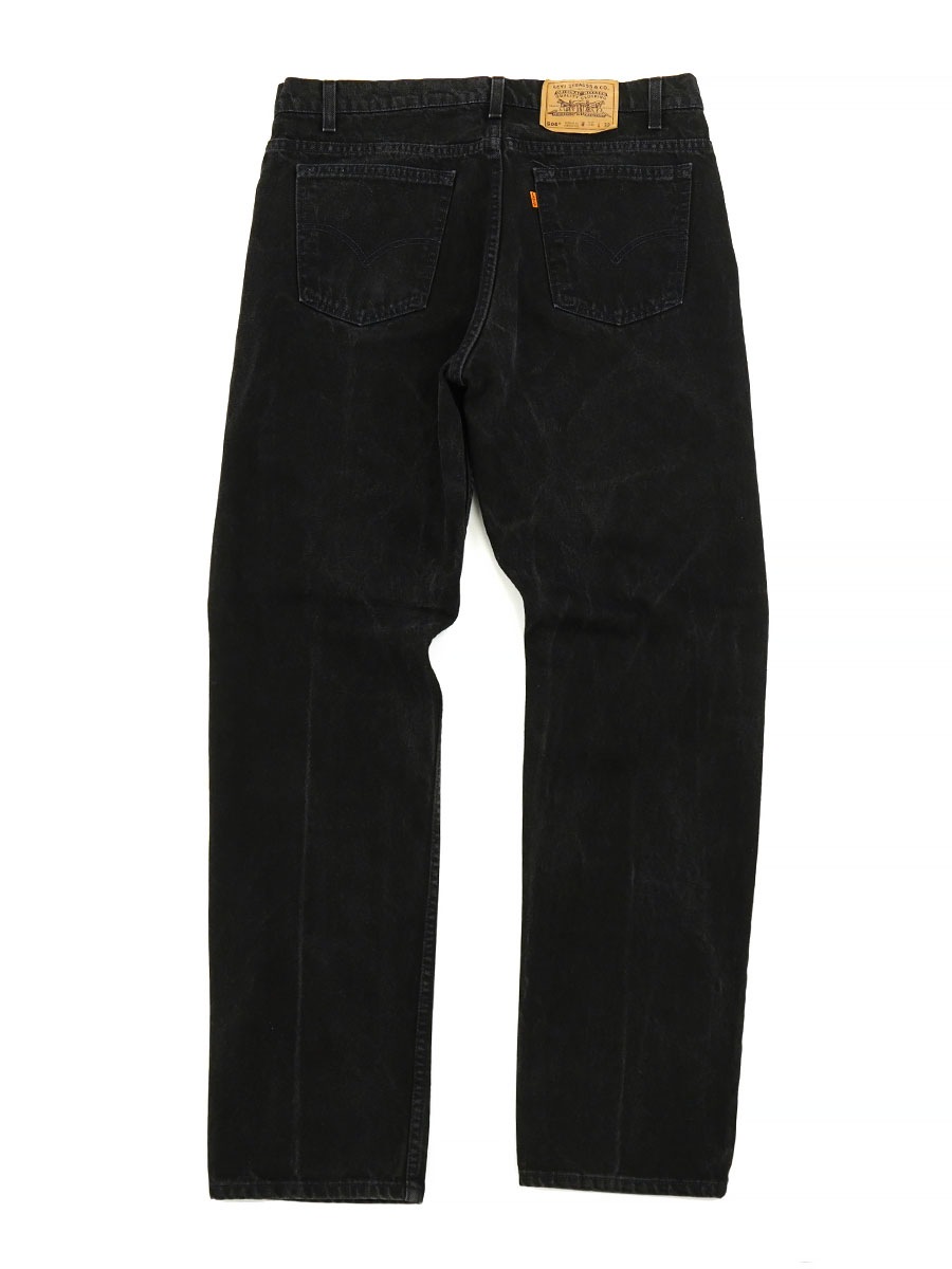 90's LEVI'S 505 ブラックデニムパンツ 表記(W36 L32) USA製 | NEW