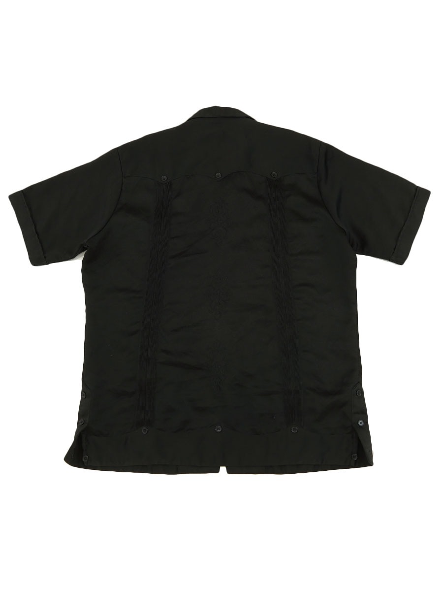 STANDARD CALIFORNIA キューバシャツ　ブラック　M LOS ALTOS BOOTS キューバシャツ 黒 実寸(M位) | SOLD OUT