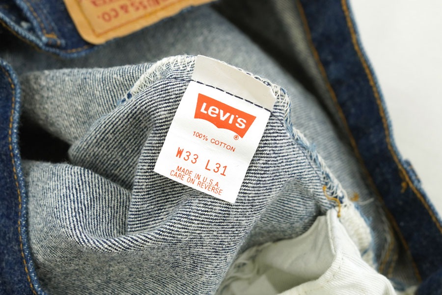 90's Levi's 501 デニムパンツ 濃青 表記(33x31) ワンウォッシュDEAD