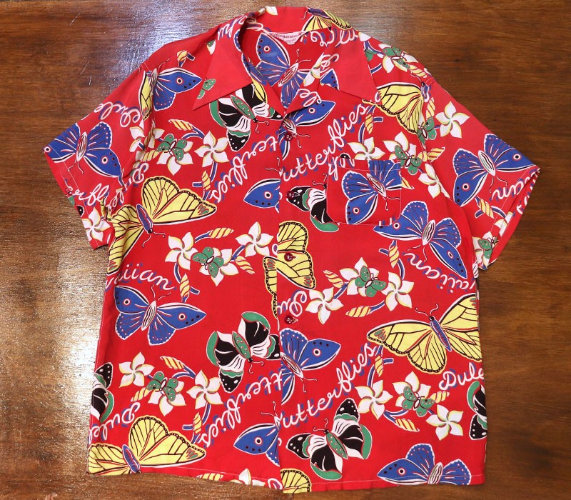 1940s HAWAIIAN SHIRT , Size L