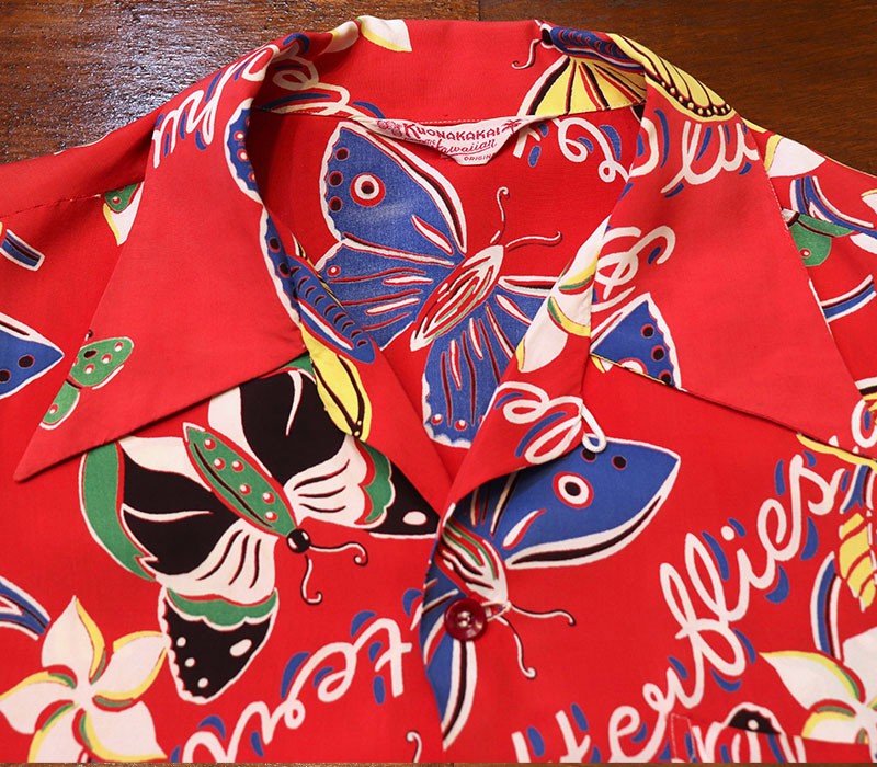 1940s HAWAIIAN SHIRT , Size L