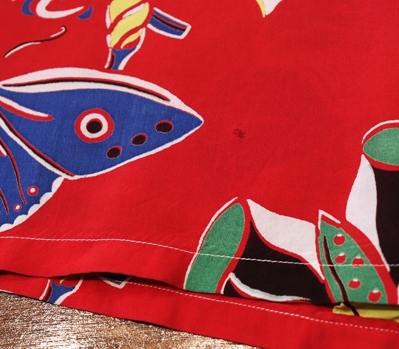 1940s HAWAIIAN SHIRT , Size L