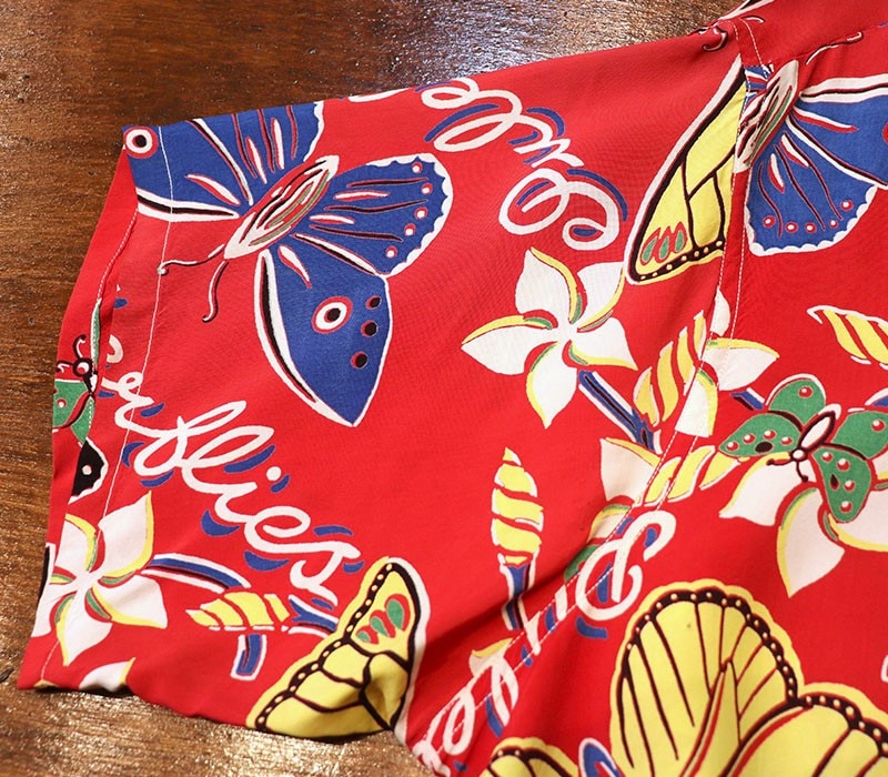 1940s HAWAIIAN SHIRT , Size L