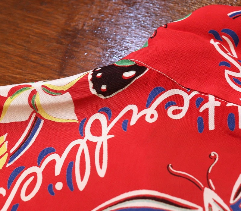 1940s HAWAIIAN SHIRT , Size L