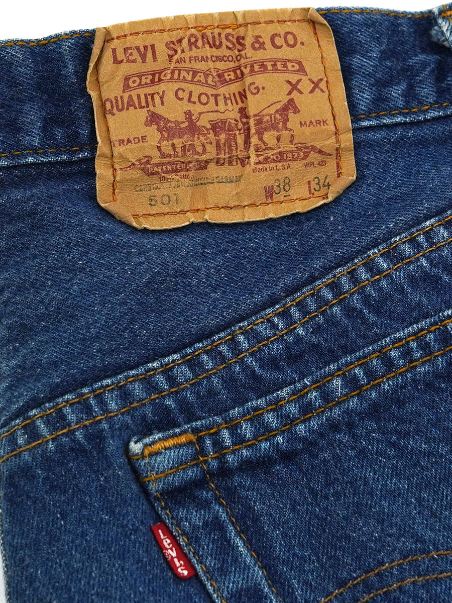 80's LEVI'S 501 デニムパンツ 表記(W38 L34) USA製 | すべての商品