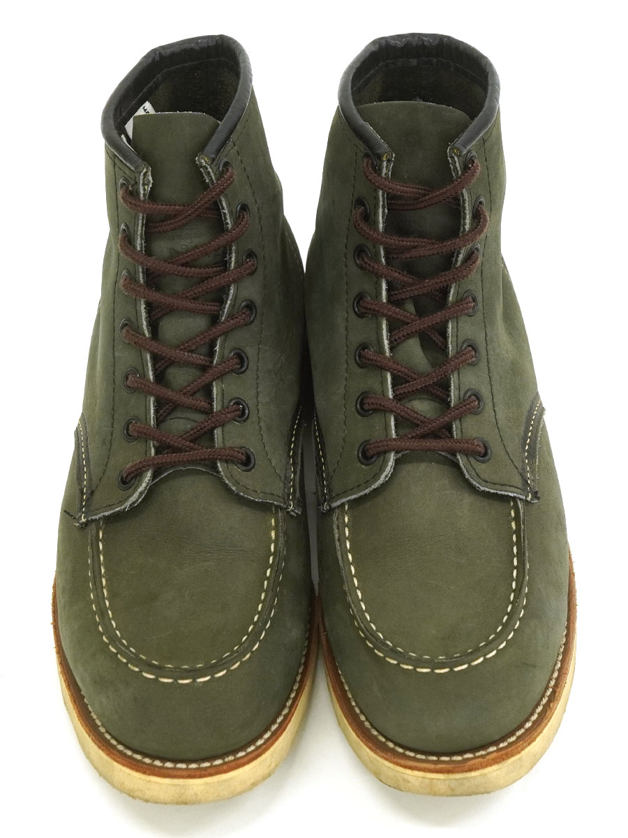 USA製 RED WING 2883 アイリッシュセッター ヌバック モスグリーン