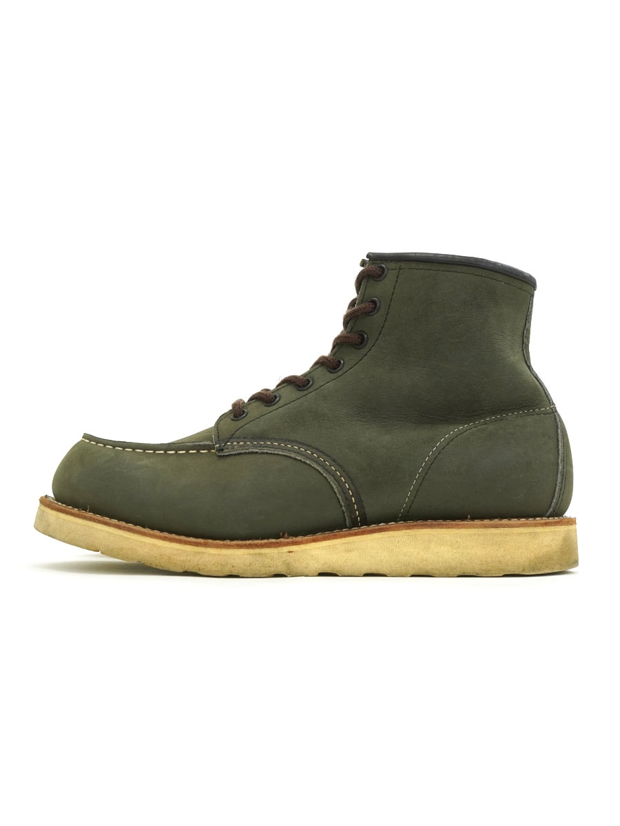 RED WING 2883 アイリッシュセッター　グリーンヌバックレザー USA製 RED WING 2883 アイリッシュセッター ヌバック モスグリーン