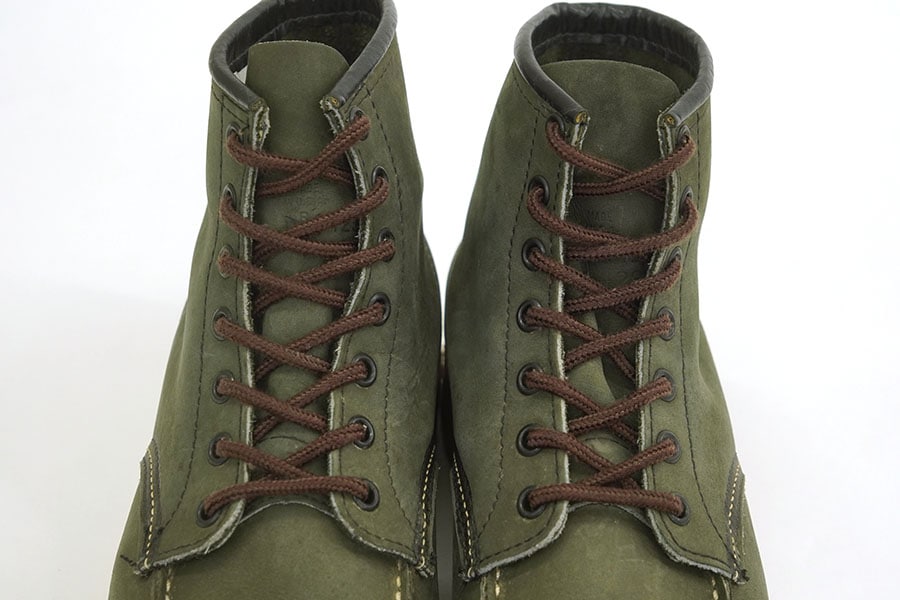 RED WING 2883 アイリッシュセッター　グリーンヌバックレザー USA製 RED WING 2883 アイリッシュセッター ヌバック モスグリーン