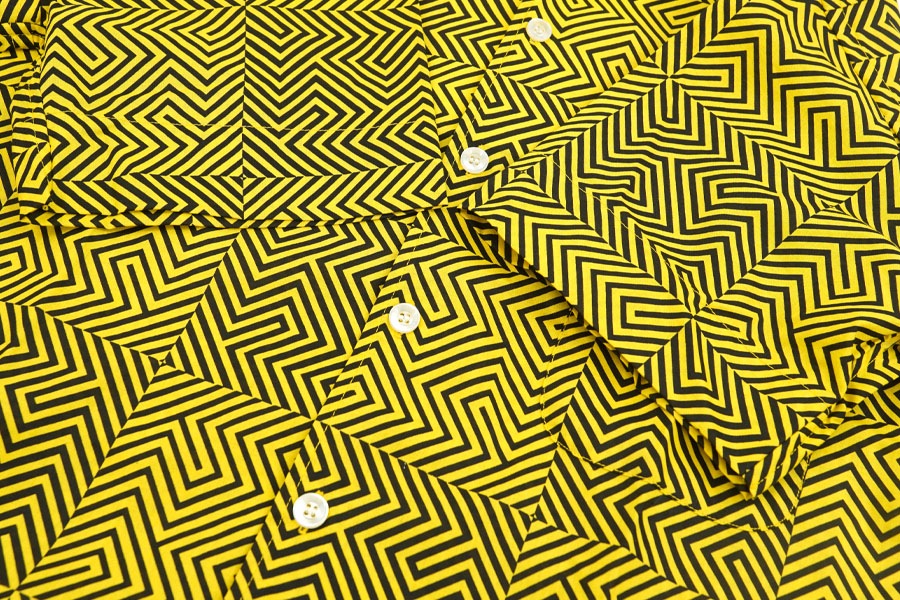 1950'S LILLY DACHE DISNEYLAND HOTEL SHOP FOR MEN S/S SHIRT (SIZE.LARGE) NOS