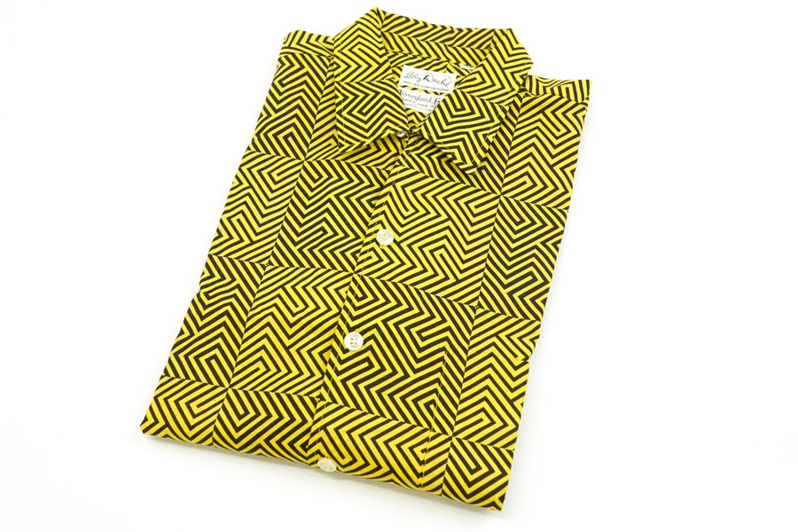 1950'S LILLY DACHE DISNEYLAND HOTEL SHOP FOR MEN S/S SHIRT (SIZE.LARGE) NOS