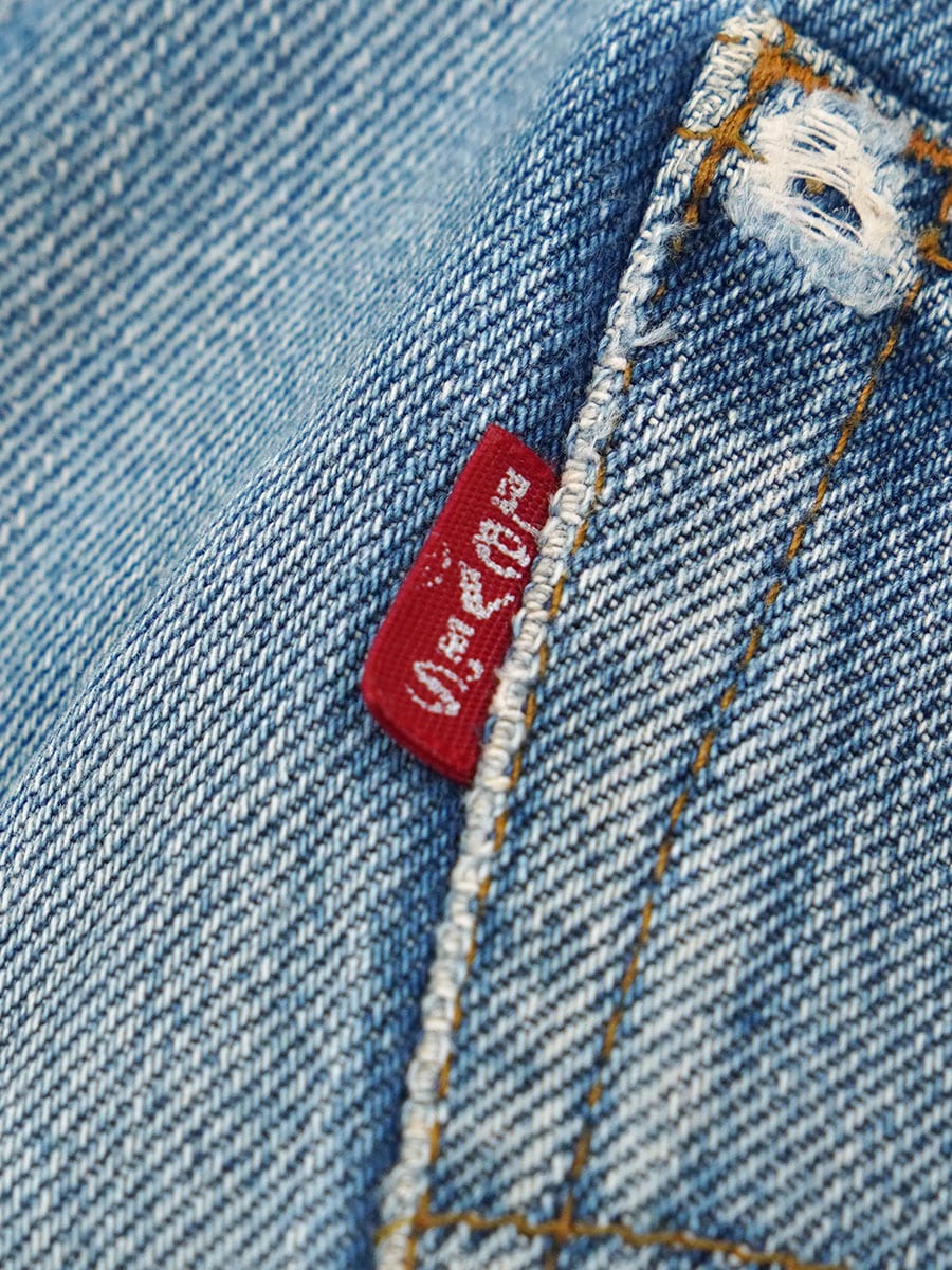 80's Levis 501 赤耳 良雰囲気 デニムパンツ 実寸(32x33位