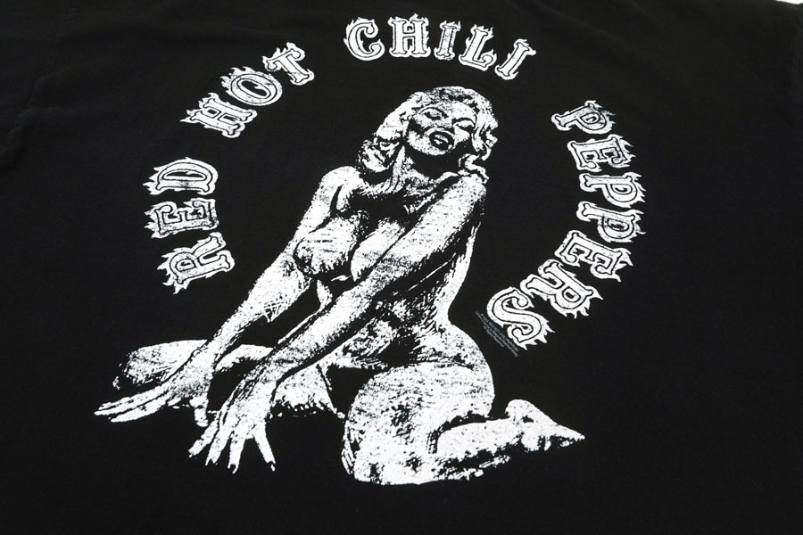 RED HOT CHILI PEPPERS バンドT M 両面プリント 古着 00's FRUIT OF THE LOOM ''RED HOT CHILI PEPPERS'' 両面