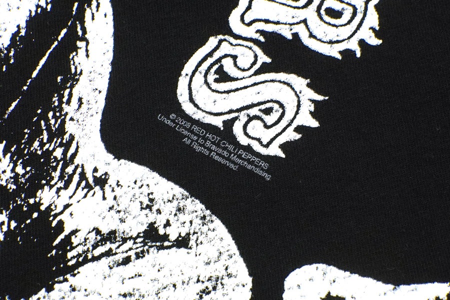 00's AAA ''RED HOT CHILI PEPPERS'' 両面プリントTシャツ 表記(2XL