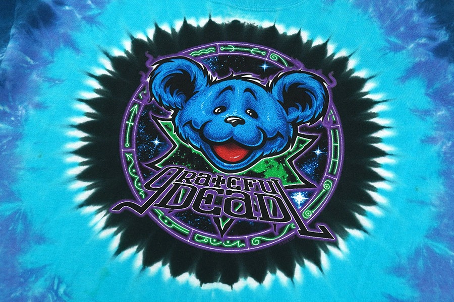 Grateful dead　スカジャン　Blue　サイズ46　新品未使用 Grateful dead スカジャン Blue サイズ46 新品未使用
