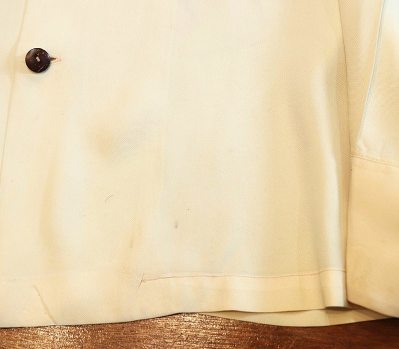 1940s L/S BACK PANEL HAWAIIAN , Size  L