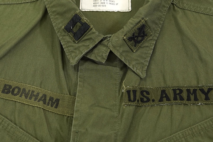 60's U.S.ARMY ジャングルファティーグJKT 3rd ノンリップ 表記(MEDIUM