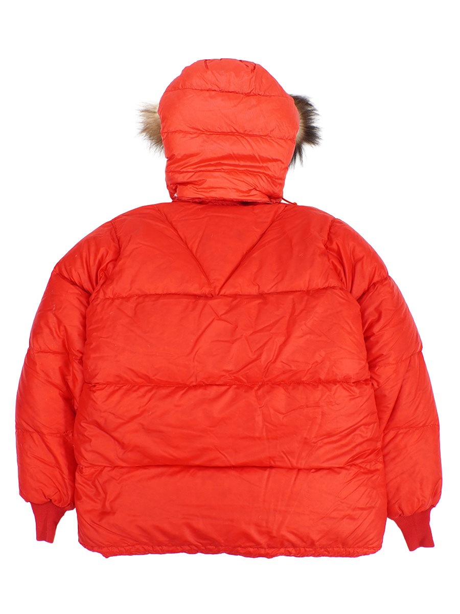 60's Recreational Equipment 筆記体タグ ファーフード付き ダウン