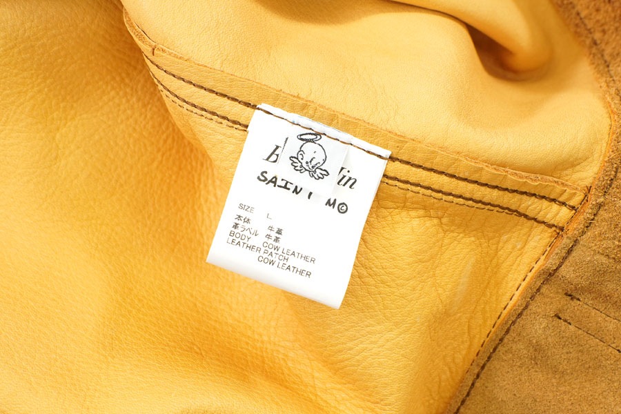 SAINT Mxxxxxx X BerBerJin BBJ_SUEDE SHIRT BEIGE (SIZE.LARGE)