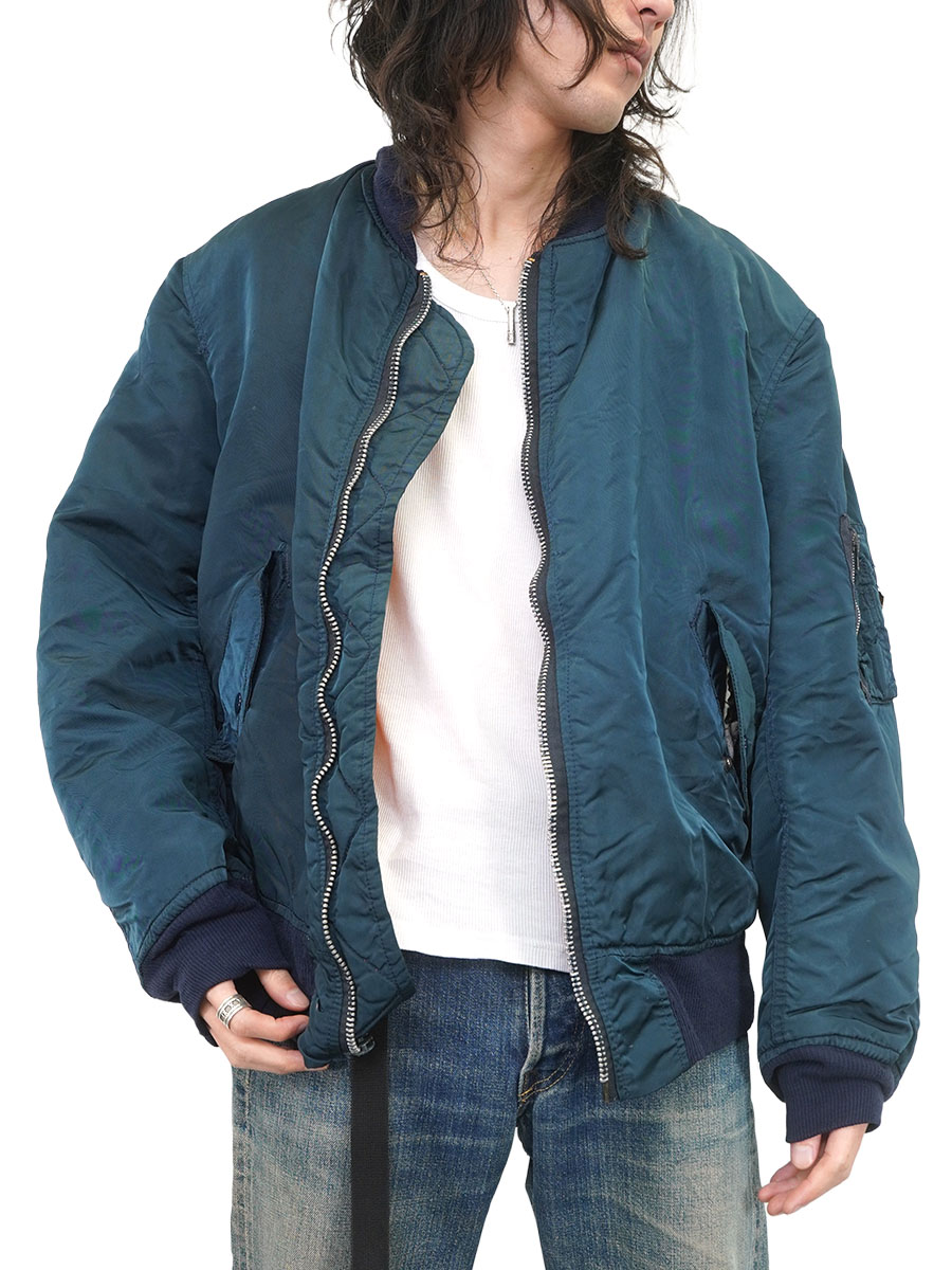 USA製 ALPHA INDUSTRIES MA-1 MIL-J-82790J フライトジャケット