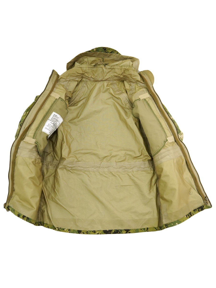 17's U.S.NAVY NWU TYPE III AOR2 GORE-TEX ワーキングパーカ 表記