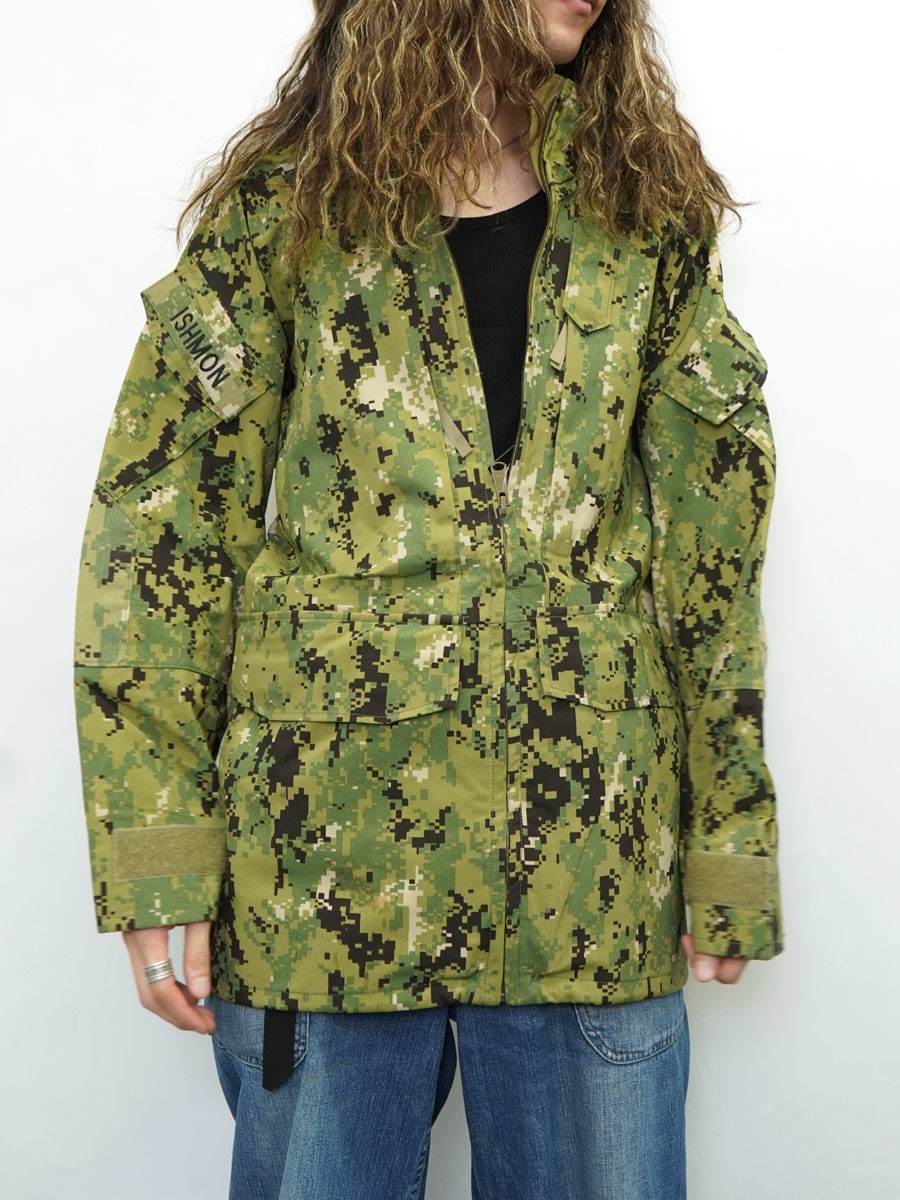 17's U.S.NAVY NWU TYPE III AOR2 GORE-TEX ワーキングパーカ 表記