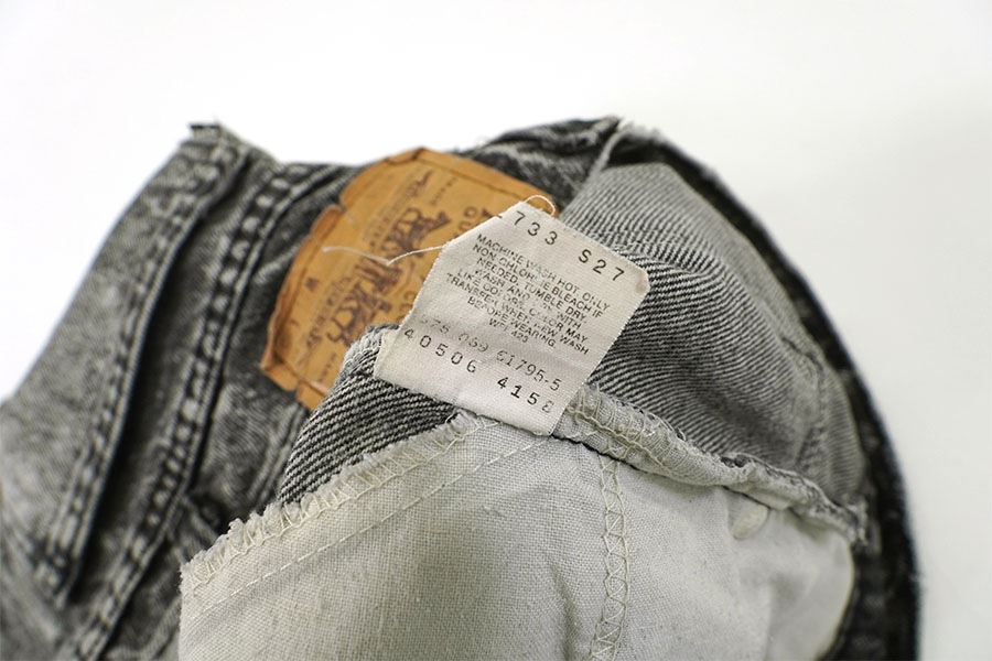 90's Levi's 506 アシッドブラック デニムパンツ 表記(31ｘ30) USA製