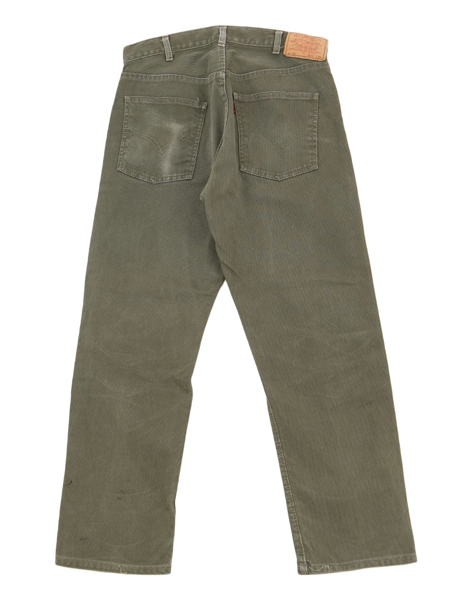 60's Levi's 911D BIG-E ピケパンツ モカブラウン 表記(32x29) | NEW