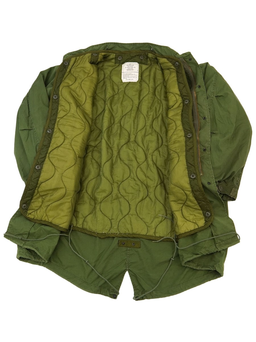 84 U.S.ARMY M-65 フィッシュテールパーカ ライナー付き 表記(MEDIUM