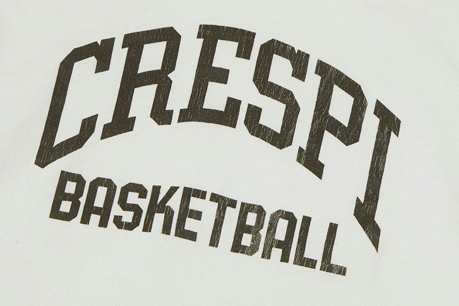 80's RUSSELL ATHLETIC ''CRESPT BASKETBALL'' プリント パーカ ホワイト 表記(L) USA製