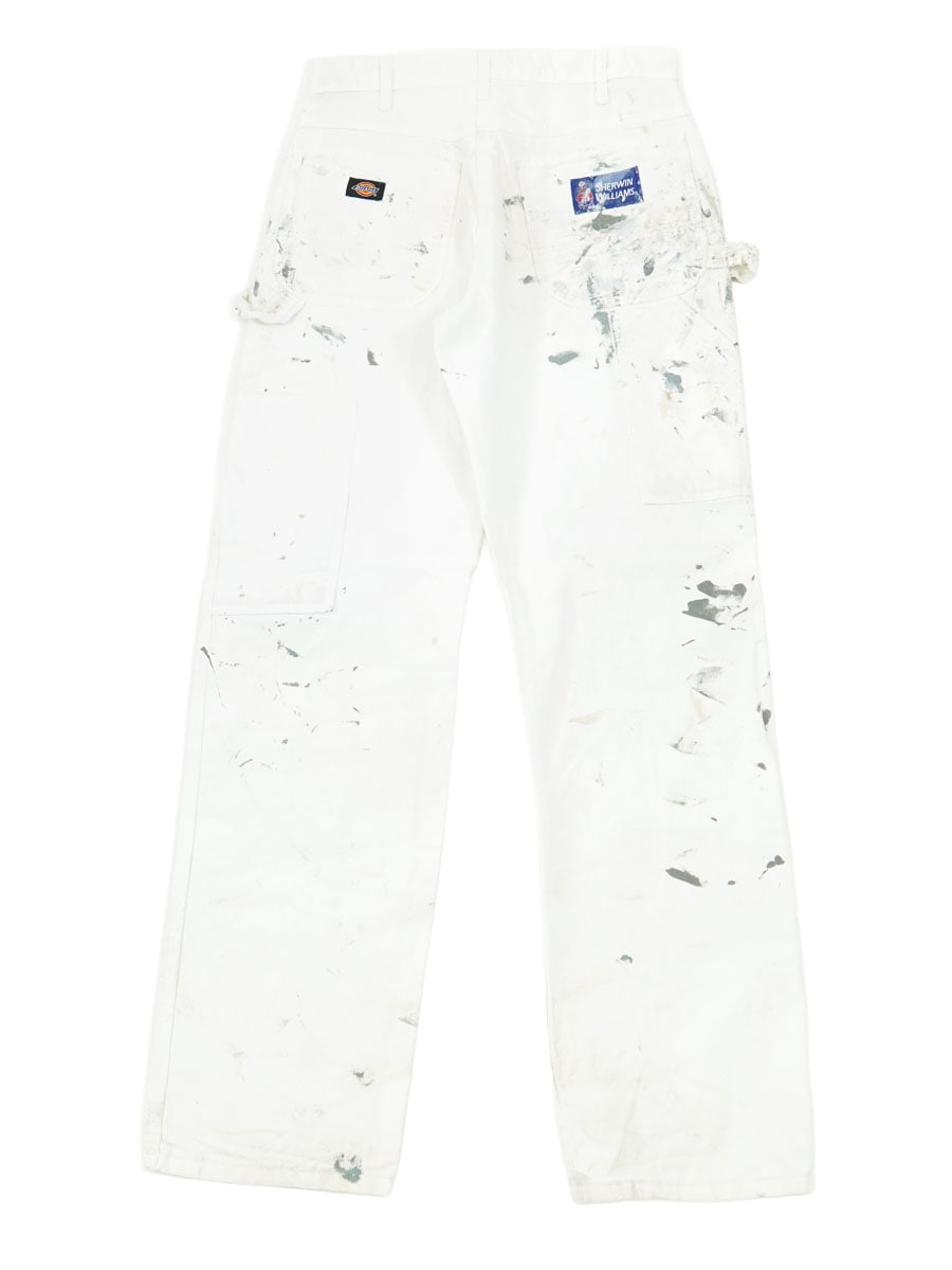 Dickies × SHERWIN WILLIAMS ペインターパンツ ペンキ 00's～ DICKIES × SHERWIN WILLIAMS ホワイト コットンペインター