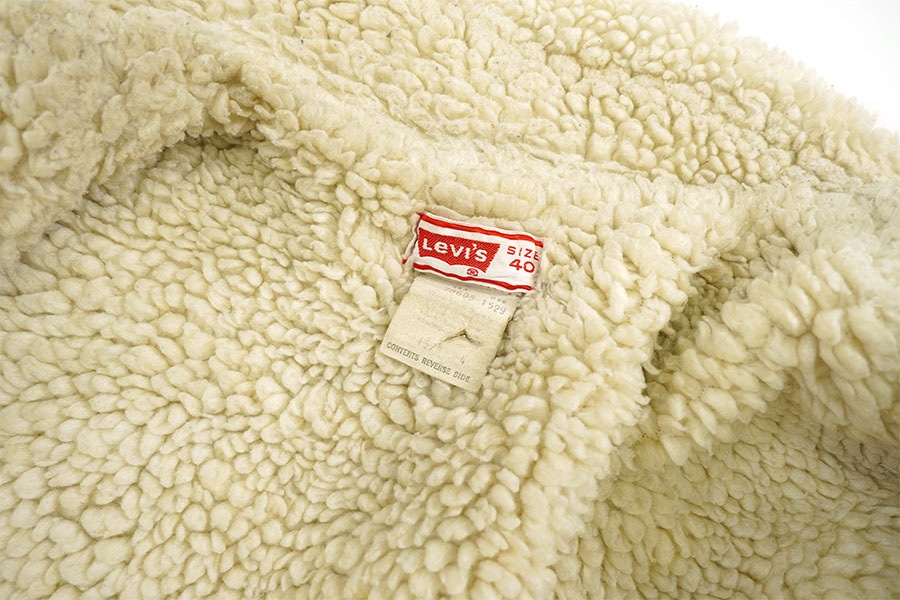 70's 70605 Levi's コーズボアジャケット ブラウン 表記(40) | すべて