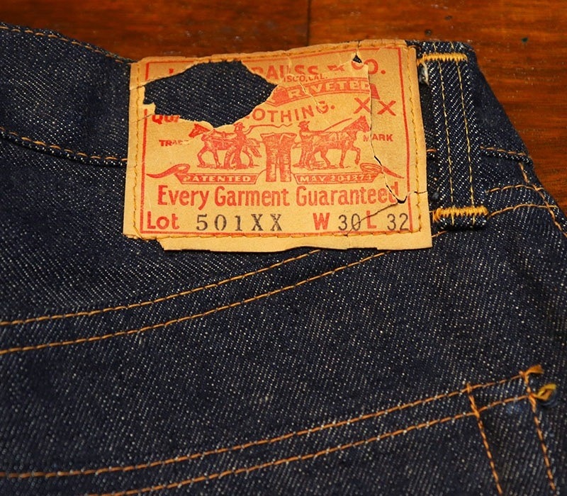 1950s LEVIS 501XX GUARA , NO WASH , W30 L32 | NEW ITEM