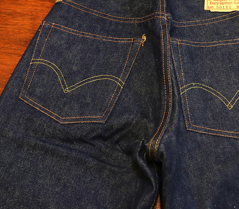 1950s LEVIS 501XX GUARA , NO WASH , W30 L32