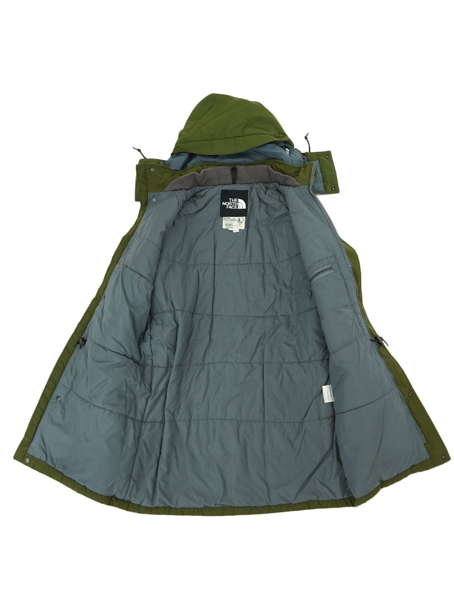 ダークグリーン フード付きジャケット 90's THE NORTH FACE 